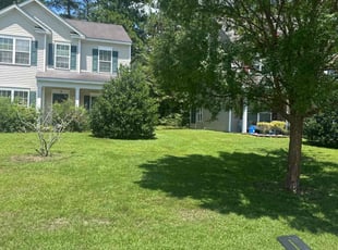 Erica S.'s lawn maintenance service result