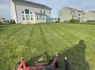 Justin K.'s lawn service service result