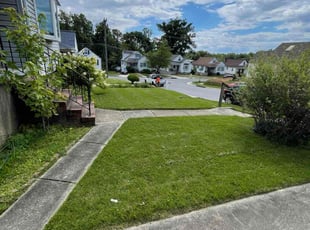 Valerie S.'s lawn maintenance service result