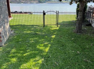 Franceska O.'s grass cutting service result