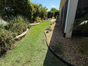 Steve K.'s lawn maintenance service result