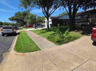 Joshua O.'s lawn care services service result