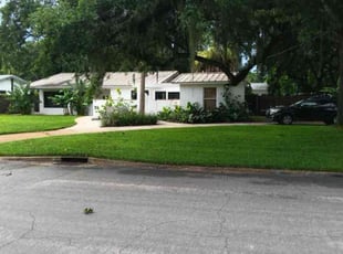 Judy M.'s lawn care services service result