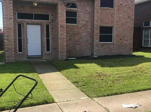 Daniel I.'s lawn maintenance service result