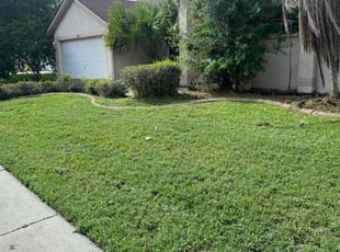 Anna D.'s lawn service service result