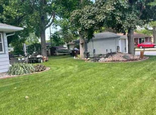 Wendy N.'s grass cutting service result