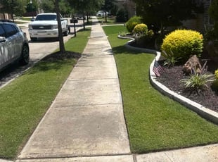 Danielle S.'s lawn service service result