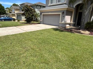 Monica E.'s lawn care services service result