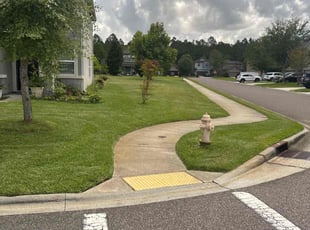 Julia B.'s lawn care services service result