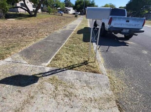 David W.'s lawn care service result