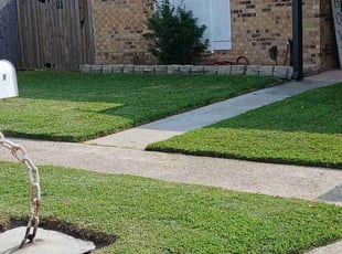 Kim R.'s lawn care service result