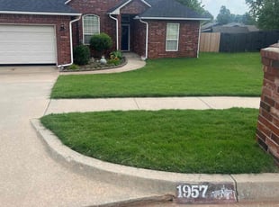 Matthew M.'s turf care service result
