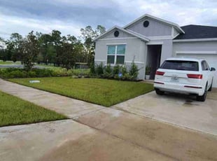 Claire J.'s grass cutting service result