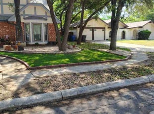 Carol B.'s turf maintenance service result