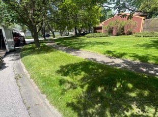Minda p.'s lawn maintenance service result
