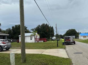 Sandi P.'s grass cutting service result