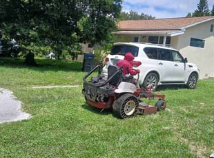 Deborah W.'s lawn maintenance service result