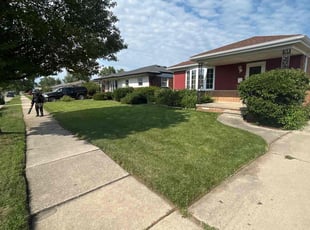 Ricky B.'s lawn maintenance service result