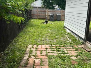 Valerie C.'s grass cutting service result