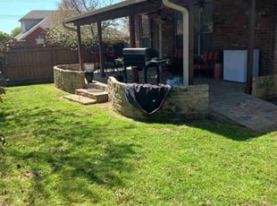 Erica R.'s grass cutting service result