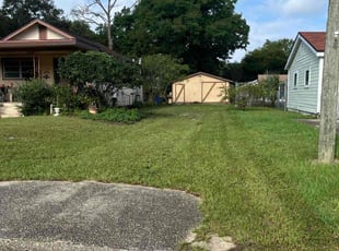 Amy J.'s lawn maintenance service result