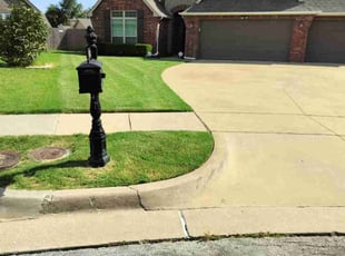 Christopher G.'s lawn maintenance service result