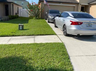 Charles R.'s grass maintenance service result