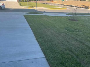 Jennie F.'s lawn maintenance service result