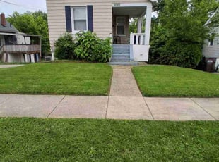 Matthew C.'s lawn maintenance service result