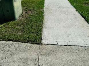 Betty O.'s grass maintenance service result