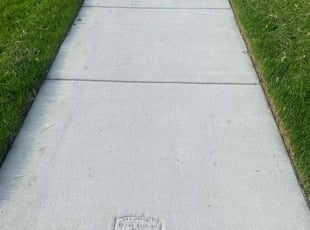 Shannon K.'s grass cutting service result