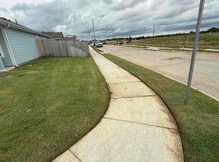 Jennifer H.'s grass maintenance service result