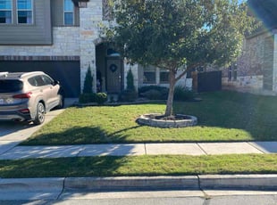 Nathan R.'s turf maintenance service result