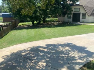 Richelle C.'s lawn maintenance service result