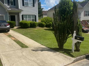 Erica A.'s lawn service service result