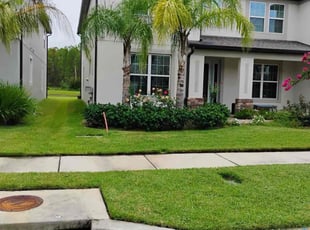 Catherine B.'s lawn care services service result