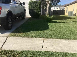 Robert D.'s lawn care services service result