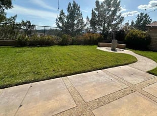 Christina R.'s turf maintenance service result