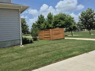 Marie C.'s grass maintenance service result