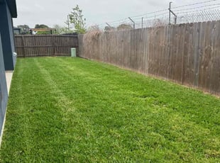 Karen W.'s turf maintenance service result
