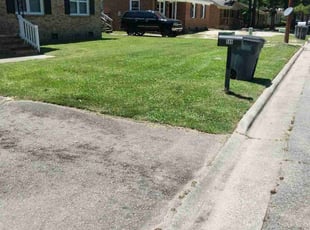 Linda M.'s grass cutting service result