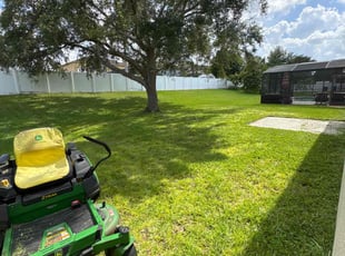 Rachel H.'s lawn care services service result