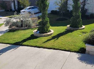 Kennetha C.'s lawn maintenance service result