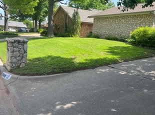 Julia S.'s lawn service service result