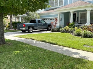 Ron A.'s grass maintenance service result