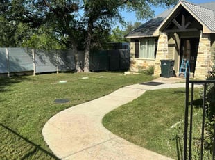 Chris D.'s lawn care service result
