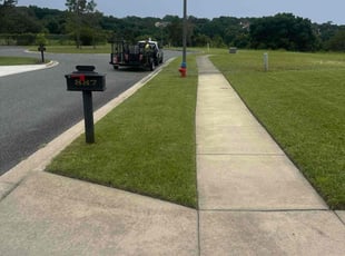 Devin K.'s grass cutting service result