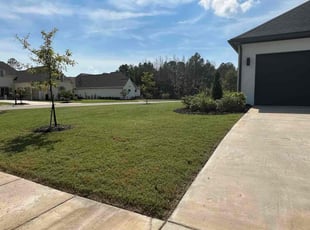 James C.'s lawn maintenance service result