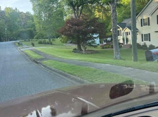 Jade E.'s turf maintenance service result