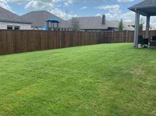 Chris B.'s lawn care service result